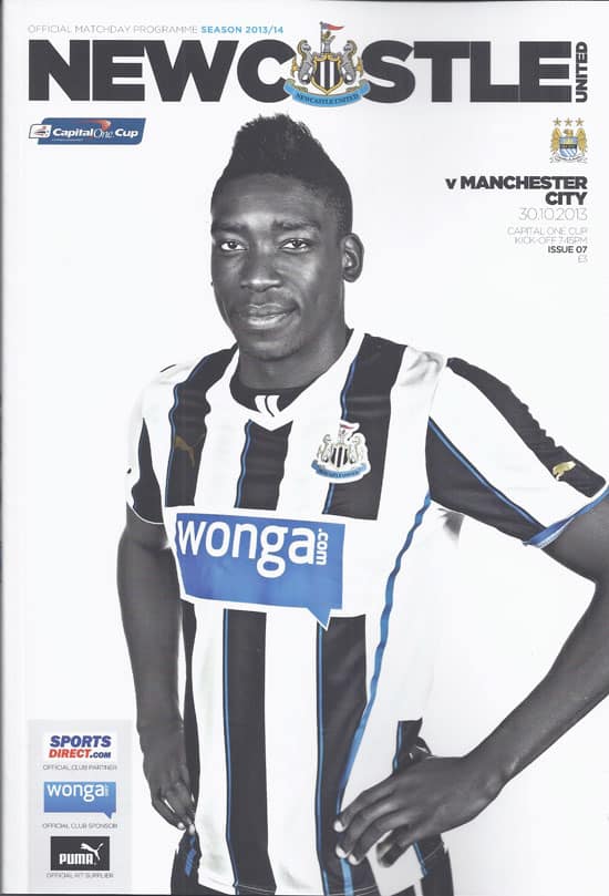 Newcastle United FC v Manchester City FC